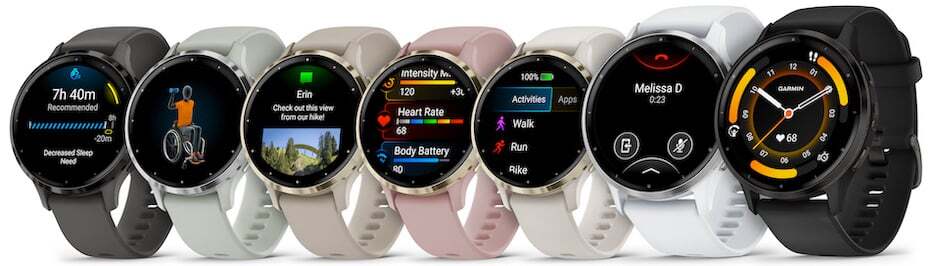 Garmin Forerunner smartwatch on white background