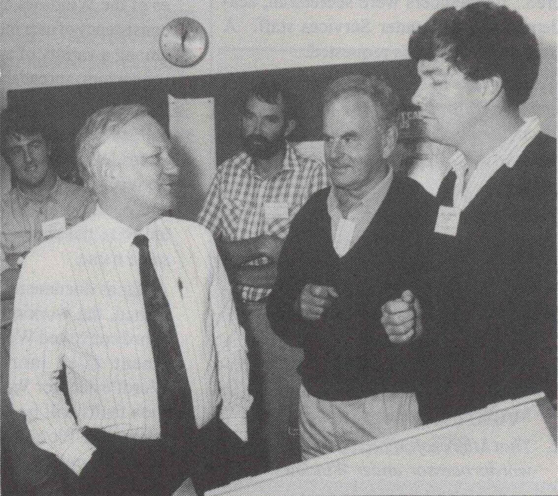 Roger Douglas in 1994, six years after the television interview that produced the number. Photo: Lincoln University, CC BY 3.0.